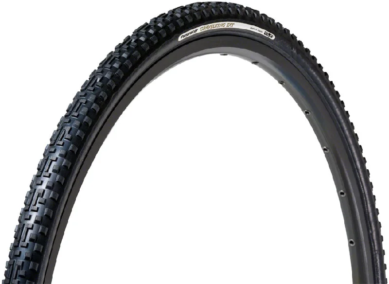 Cooling bike headscarf-Panaracer GravelKing EXT Plus Tire - 700 x 35 Tubeless Folding BLK/BLK ProTite Protection