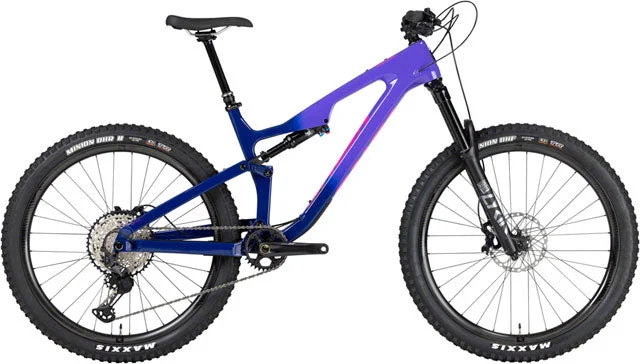 Neon tire strips-Rustler C XT Bike - Purple Fade