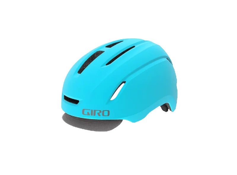 Weatherproof ankle guards-Giro Caden Urban Helmet - Matt Iceberg