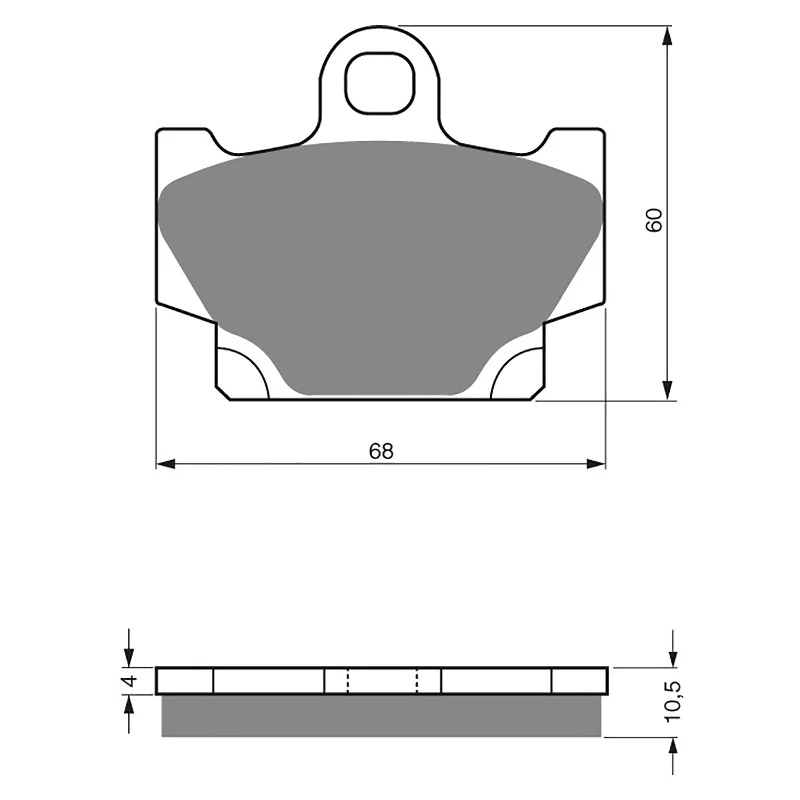 Dropper seat post-GOLDfren Brake Pads - S3 Sintered Sports (PBPH21)