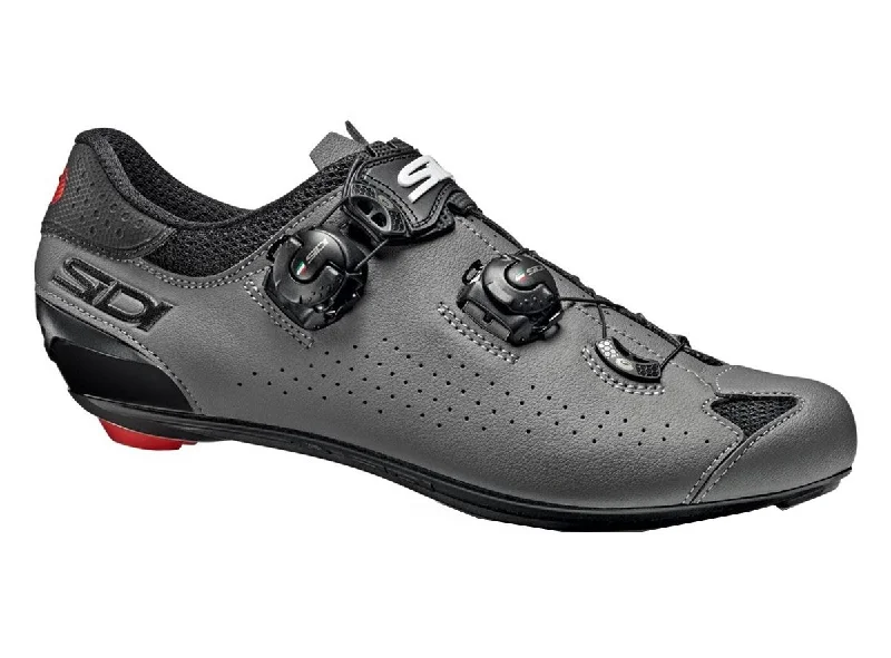 Wool bike cap-Sidi Genius 10 Road Shoe - Black-Gray