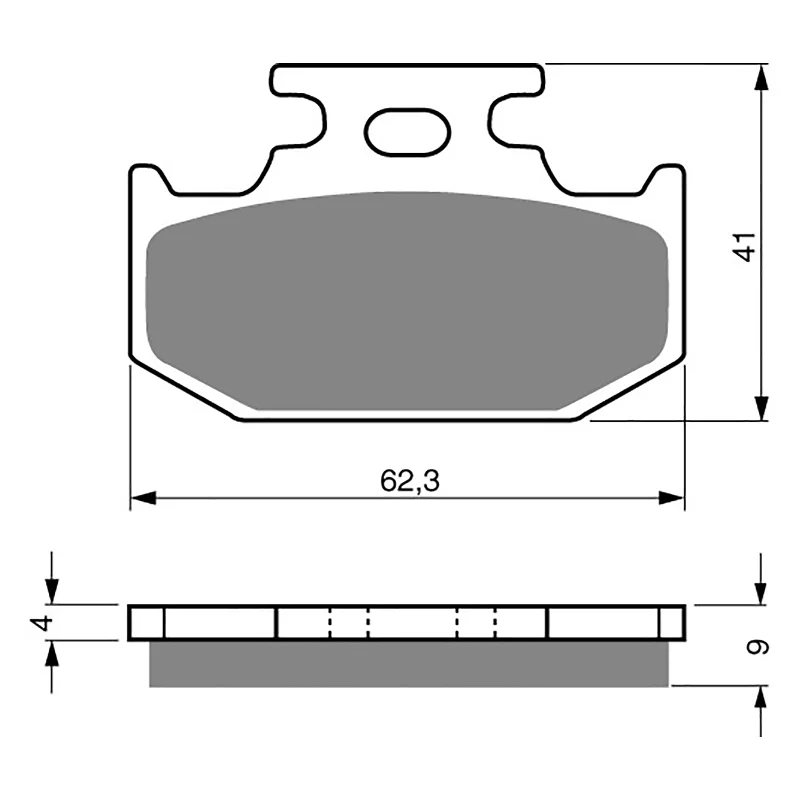 Thin leg warmers-GOLDfren Brake Pads - S3 Sintered Sports