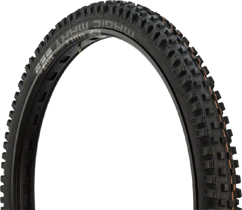 Wool bike balaclava-Schwalbe Magic Mary Tire - 29 x 2.6 Tubeless Folding BLK Evolution Line Super Gravity Addix Soft