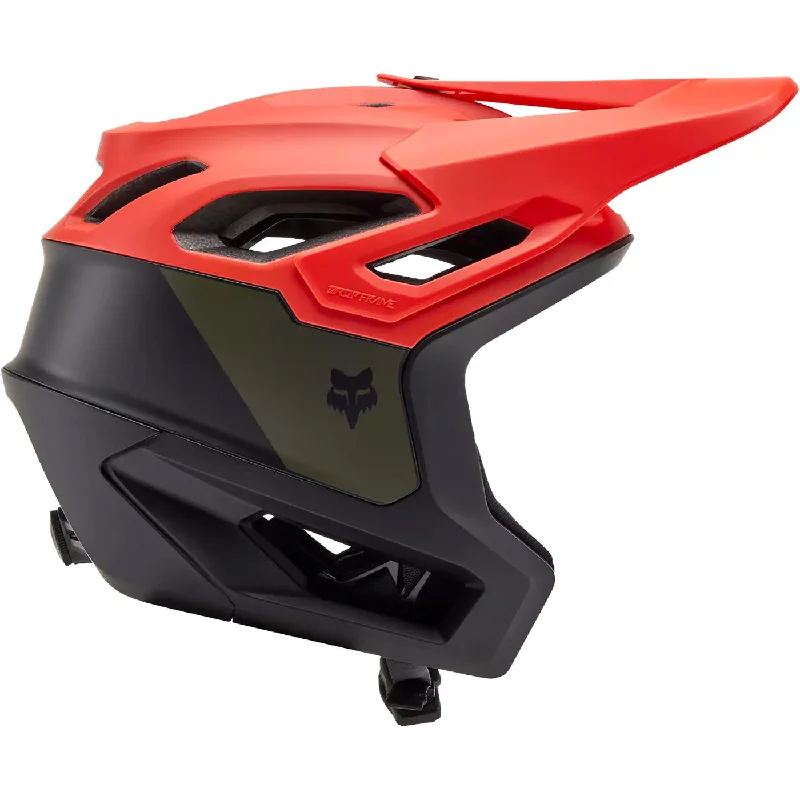 Cooling MTB vest-Casco Fox Dropframe Pro Mips - Arancio nero