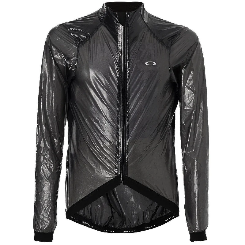 Rugged MTB raincoat-Mantellina Oakley Jawbreaker Road - Nero