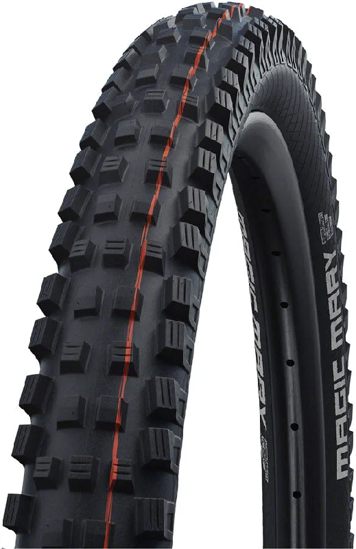 Pro-level MTB shoes-Schwalbe Magic Mary Tire - 29 x 2.4 Tubeless Folding BLK Evolution Line Super Gravity Addix Soft