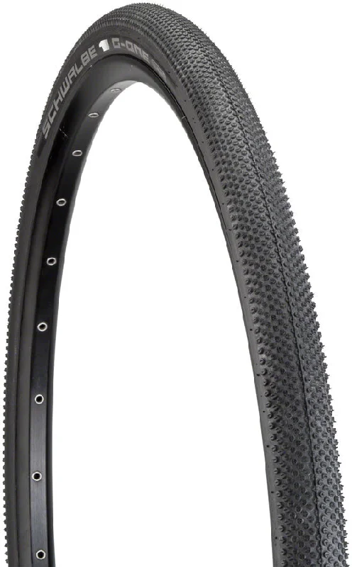 Weatherproof bike scarf-Schwalbe G-One Allround Tire - 27.5 x 2.25 Tubeless Folding BLK/Reflective Performance Line Addix