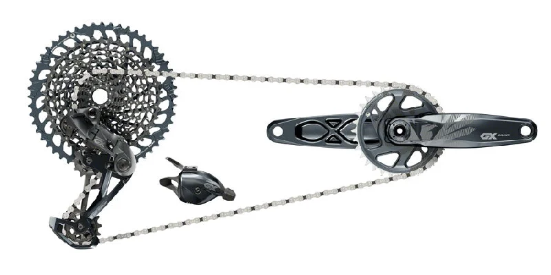 Wool bike gloves-SRAM GX EAGLE GROUPSET - 170MM  TRIGGER SHIFTER REAR DERAILLEUR 12-SPEED 10-52T CASSETTE AND 12-SPEED CHAIN