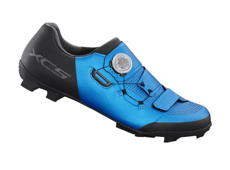 Weatherproof bike scarf-Shimano XC502 SPD MTB Shoe - Blue - 2022