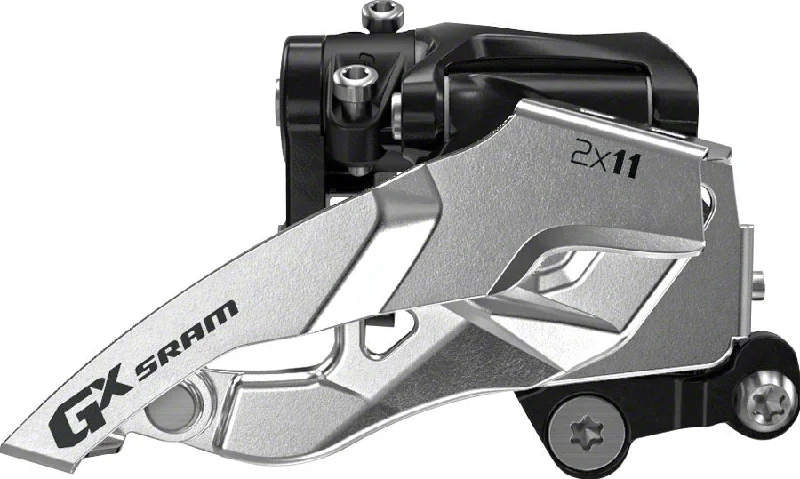 Storm-proof elbow pads-Sram GX  Front Derailleur 2x11sp Top Swing Bottom Pull Direct Clamp