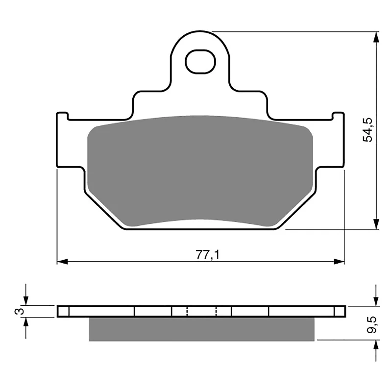 Pro-level MTB jersey-GOLDfren Brake Pads - S3 Sintered Sports