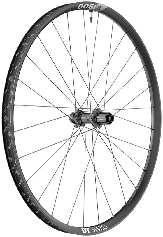 Full-face wind shield-DT Swiss E 1900 Spline 30 Rear Wheel - 29" 12 x 148mm 6-Bolt HG 11 MTN Black