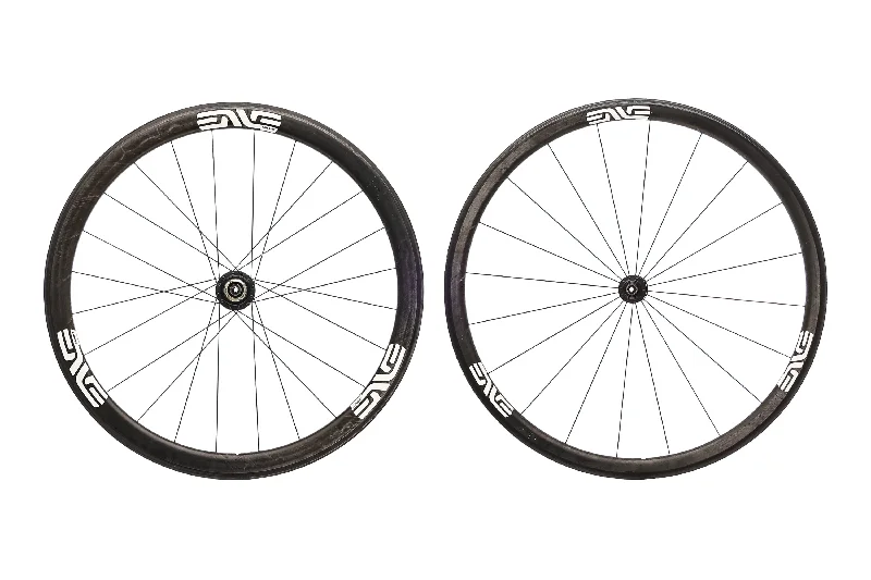 Rugged bike headband-ENVE SES 3.4 Carbon Tubular 700c Wheelset