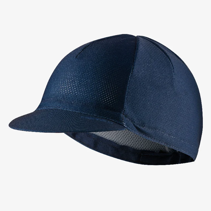 Mesh cycling cap-Cappellino Castelli Espresso 2 - Blu