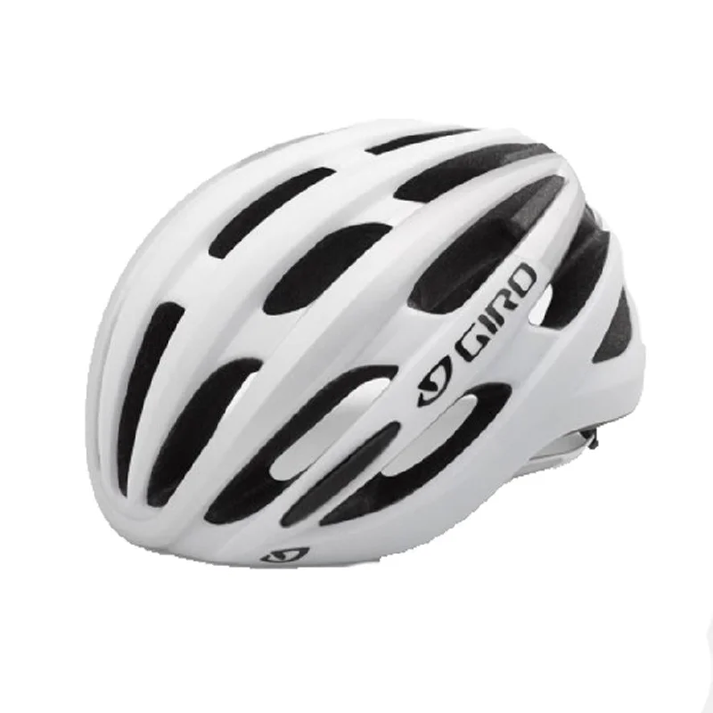 Cooling MTB cap-Giro Foray Road Helmet - Matt White-Silver