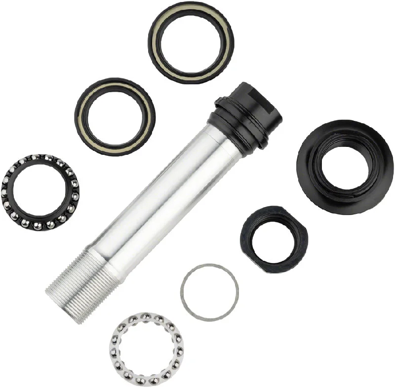 Cooling arm sleeves-Shimano Hub Axle Set - Front HB-MT400-B