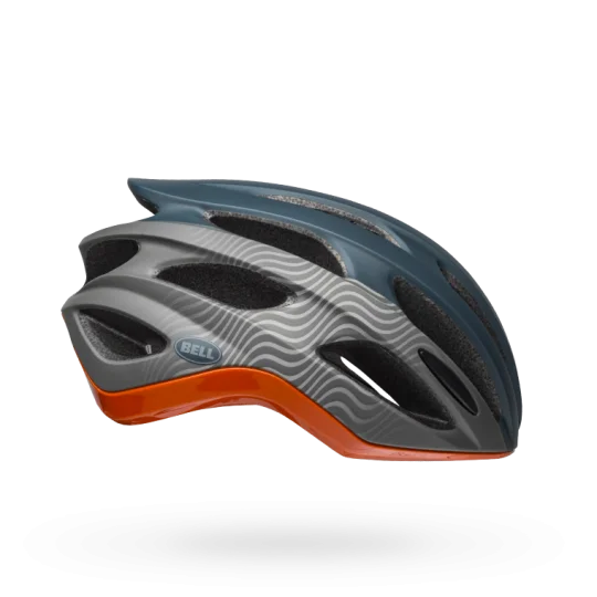 Weatherproof backpack-Bell Formula MIPS Road Helmet - Tsunami Matt-Gloss Slate-Gray-Orange - 2019