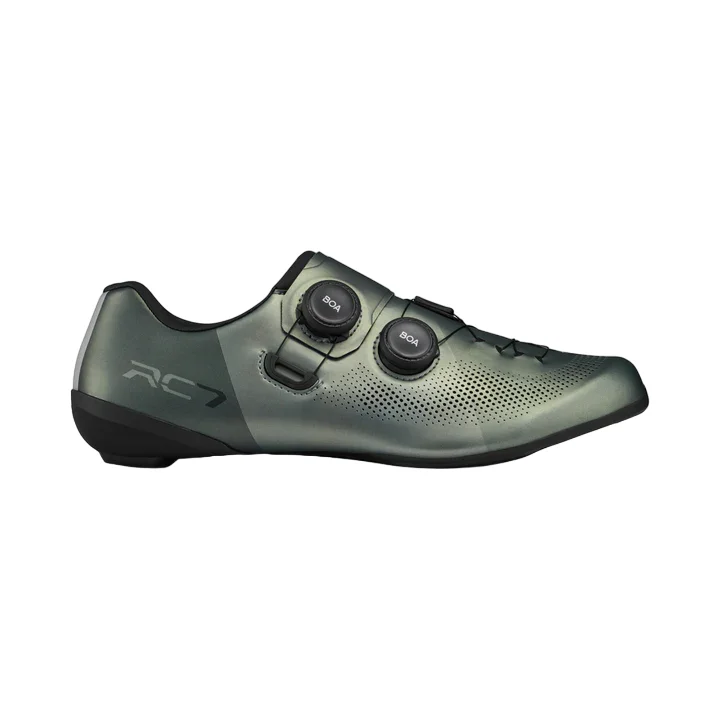 Sturdy wrist wraps-Shimano RC703 Road Shoe - Sage Green