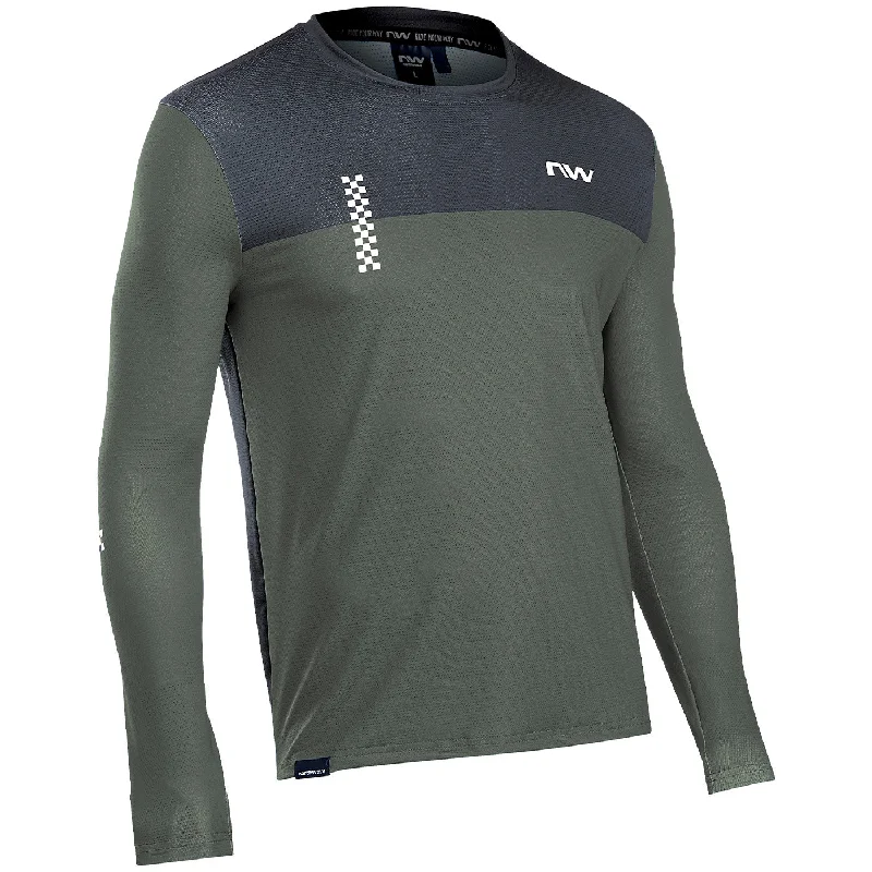 Reinforced shoulder straps-Maglia maniche lunghe Northwave XTrail 2 - Verde