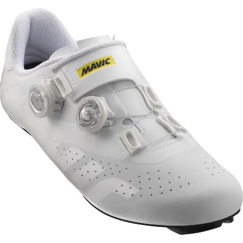 Stretchy bike neck warmer-Mavic Cosmic Pro Road Shoe - White-Black