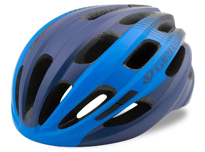 Cooling knee pads-Giro Isode MIPS Road Helmet - Matt Blue - 2019