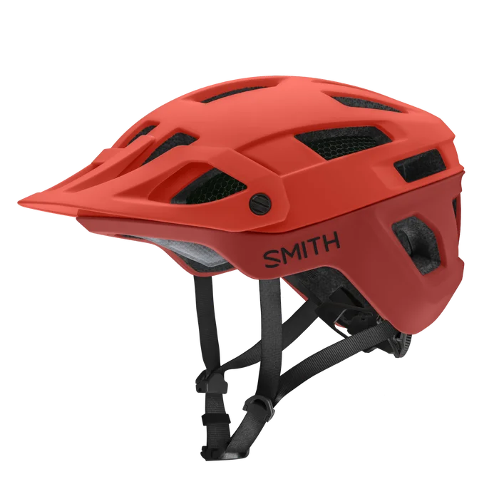 Stretchy wrist wraps-Smith Engage MIPS MTB Helmet - Matt Poppy-Terra