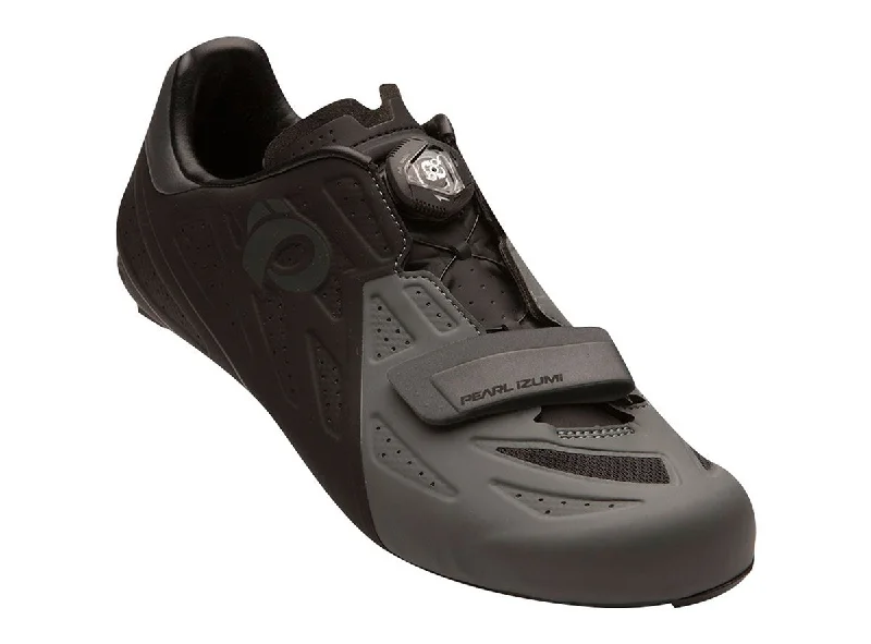 Portable cycling multitool-Pearl Izumi Elite v5 Road Shoe - Black-Shadow Gray