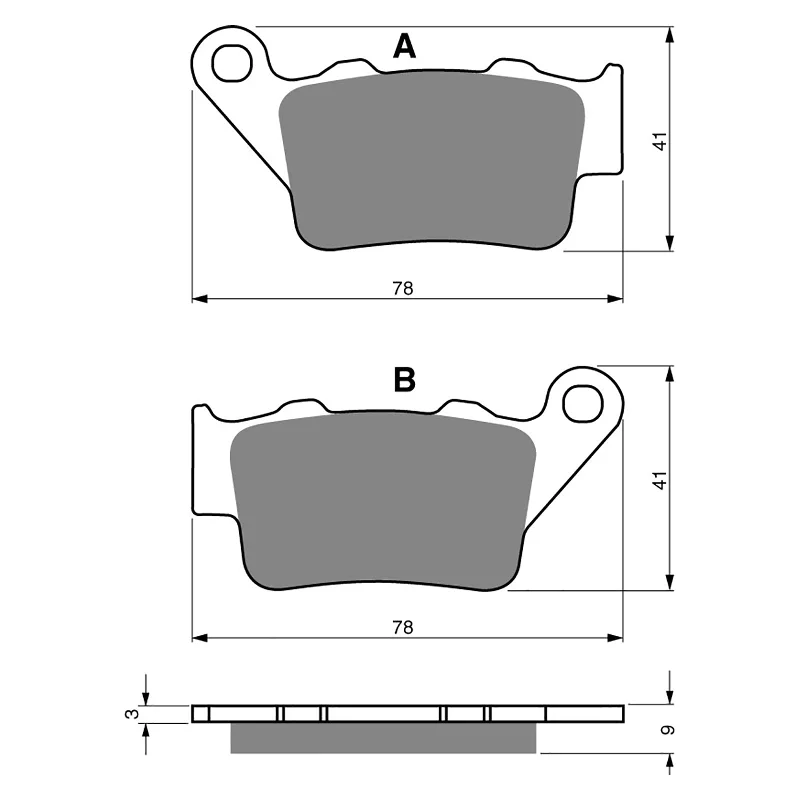 Wool MTB raincoat-GOLDfren Brake Pads - S3 Sintered Sports (PBPH166)