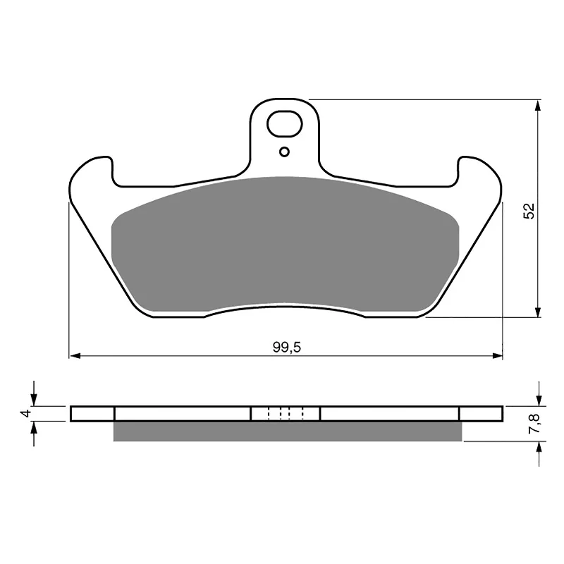 Cooling wrist guards-GOLDfren Brake Pads - S3 Sintered Sports