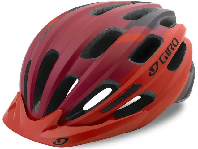 Storm-proof raincoat-Giro Bronte Road Helmet - Matt Red