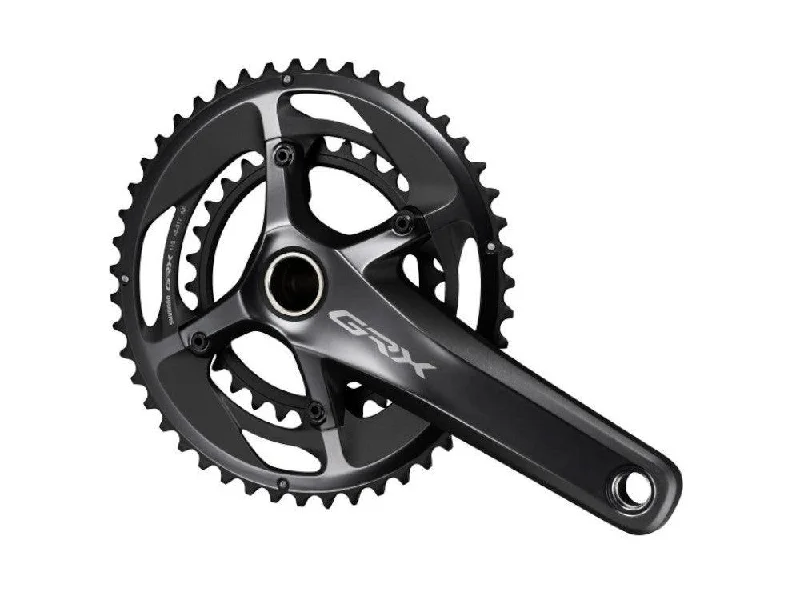 Stretchy leg bands-Shimano GRX 2 x 11 Crankset, FC-RX810 48-31