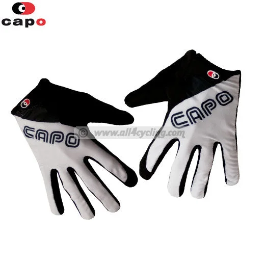 Reinforced wrist guards-Guanti Capo Long  - Bianco