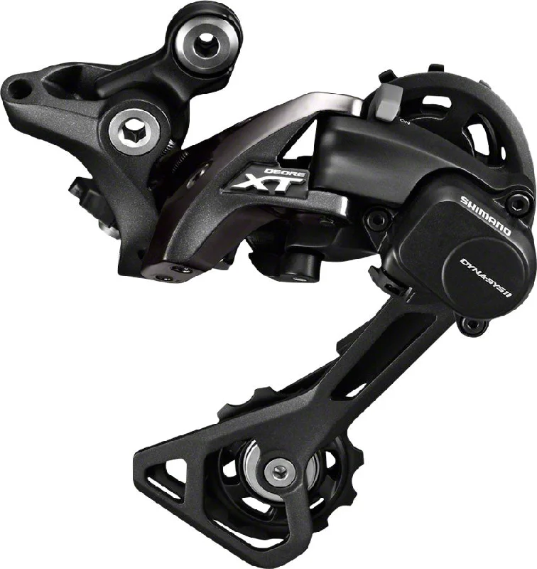 Thin cycling vest-Shimano XT RD-M8000-GS Rear Derailleur - 11 Speed Medium Cage BLK With Clutch