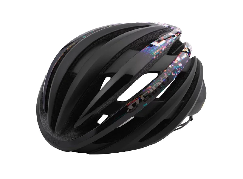 Storm-proof leg straps-Giro Cinder MIPS Road Helmet - Matt Black Breakaway