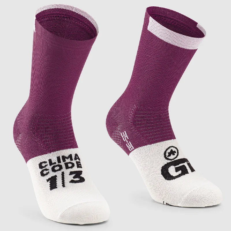 Wool MTB gloves-Calze Assos GT C2 - Viola