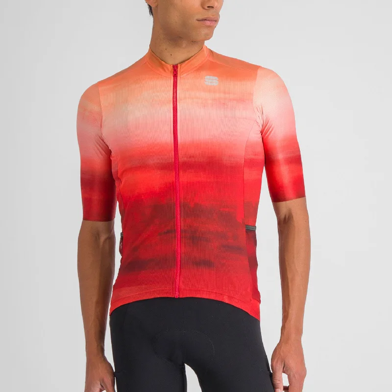 Rubber shoe covers-Maglia Sportful Flow Supergiara - Rosso