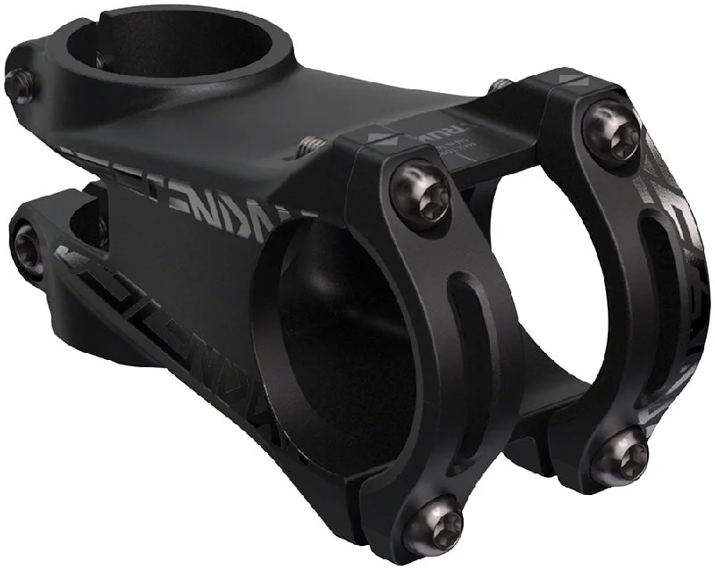 Thin saddle cover-Sram Stem Descendant 0mm Rise 35mm clamp Length 1-1/8 Steerer Black on Black