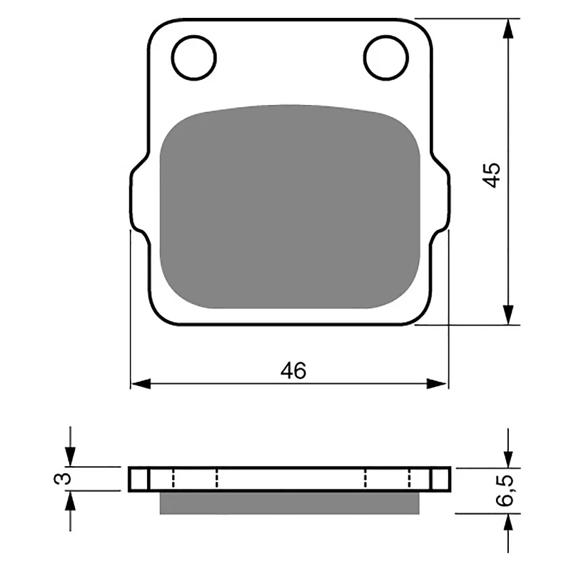 Heavy-duty saddlebag-GOLDfren Brake Pads - S3 Sintered Sports