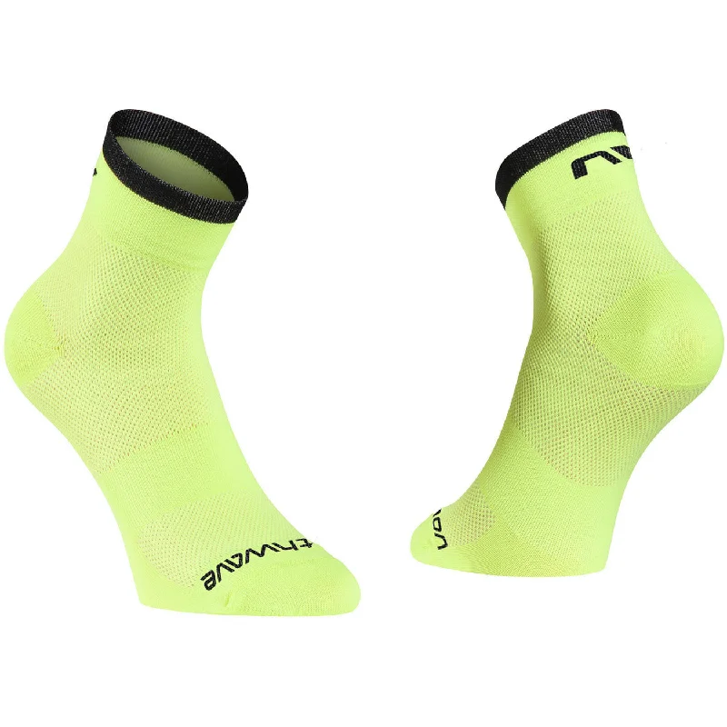 Stretchy shin pads-Calze Northwave Origin - Giallo