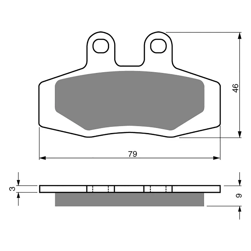 Cooling bike rain gear-GOLDfren Brake Pads - K5 Off-Road Racing (PBPR111)