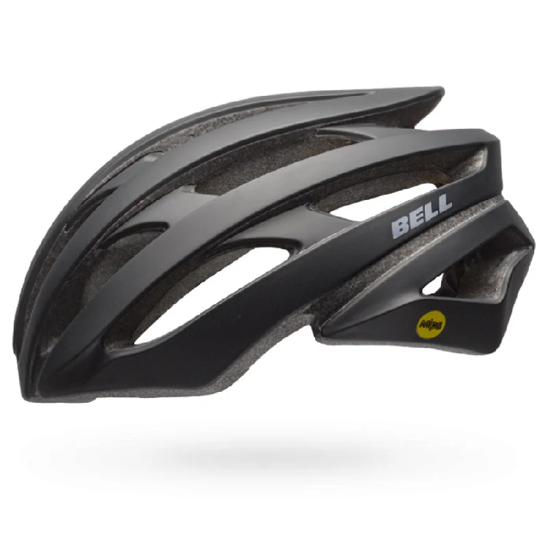 Neon cycling cap-Casco Bell Stratus Mips - Nero