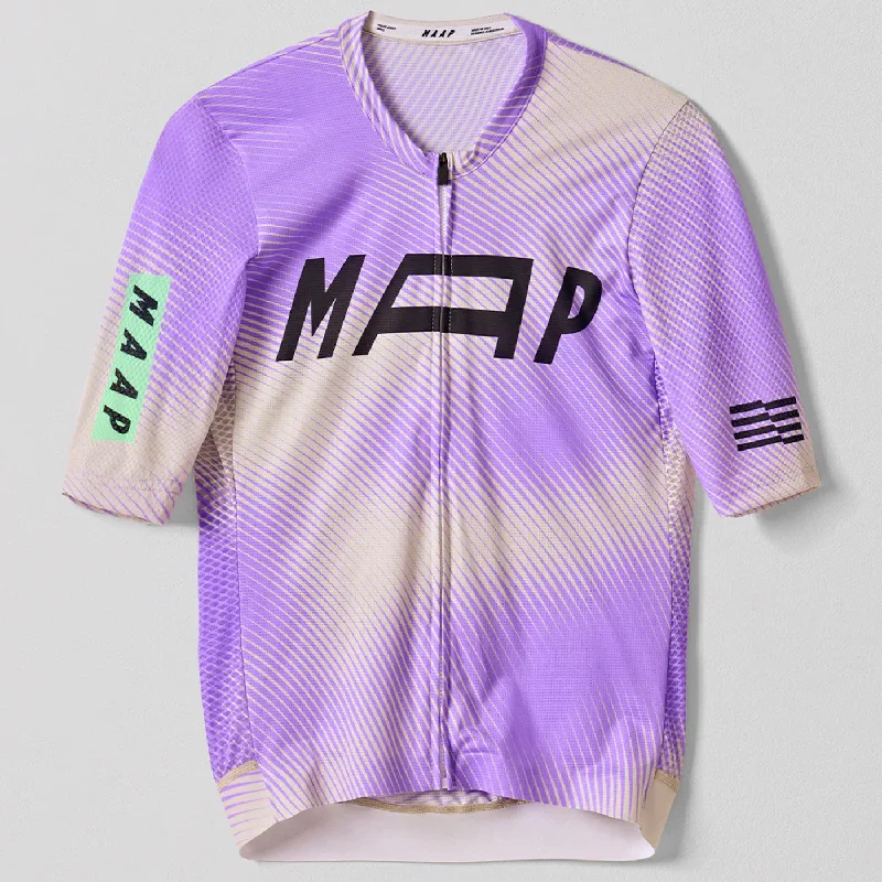 Bright bike gloves-Maglia Maap Privateer R.K Pro - Viola