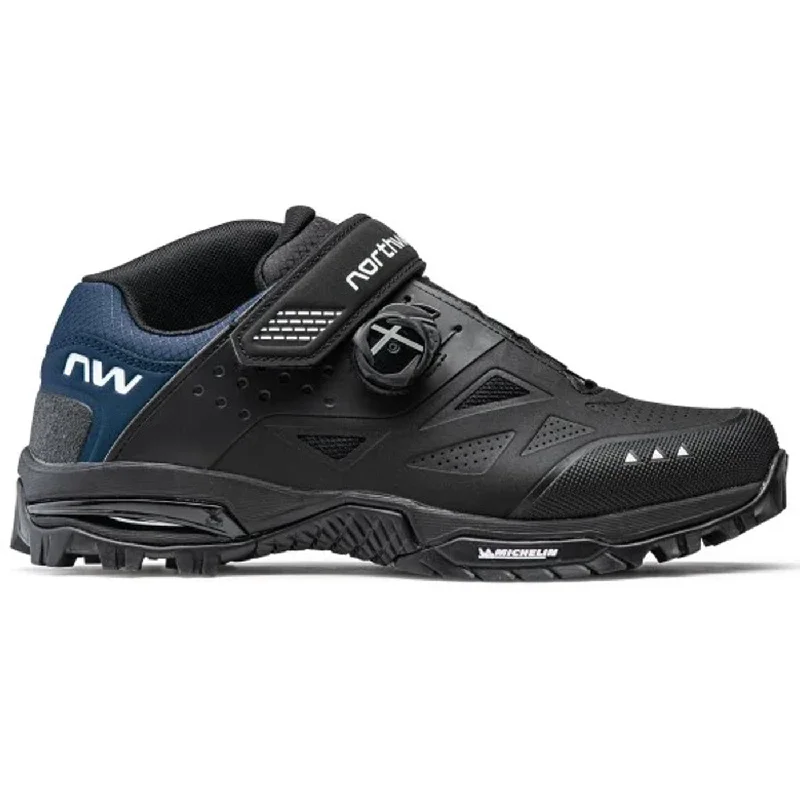 Wool MTB jersey-Scarpe MTB Northwave Enduro Mid 2 - Nero blu