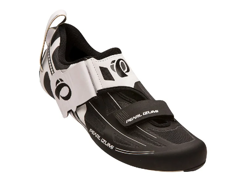 Fast-drying cap-Pearl Izumi Tri Fly Elite V6 Tri Shoe - White-Black