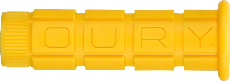 Foam shin protectors-Oury Mountain Grips: Yellow