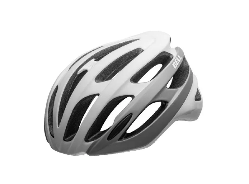 Cooling bike scarf-Bell Falcon MIPS Road Helmet - Matt Gloss White-Gray - 2020