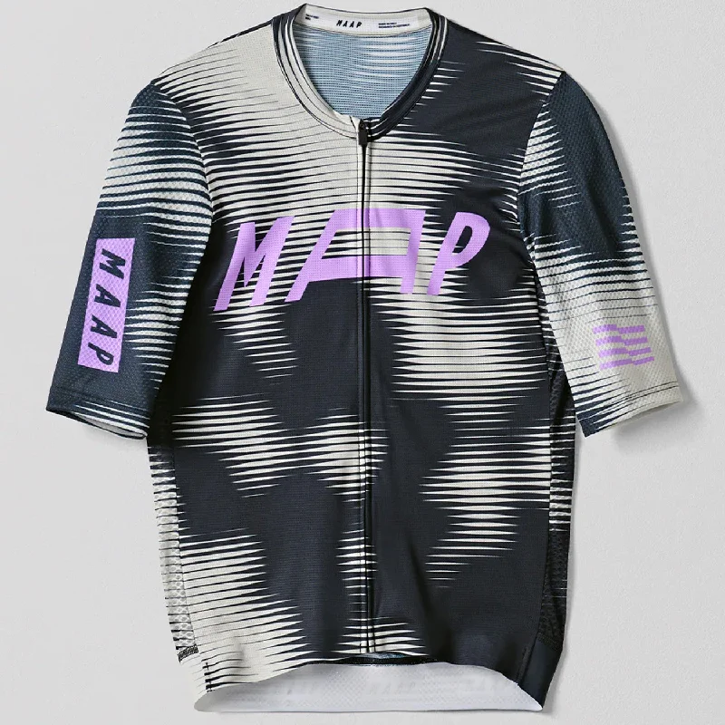 Neon bike headband-Maglia Maap Privateer A.N Pro - Nero grigio