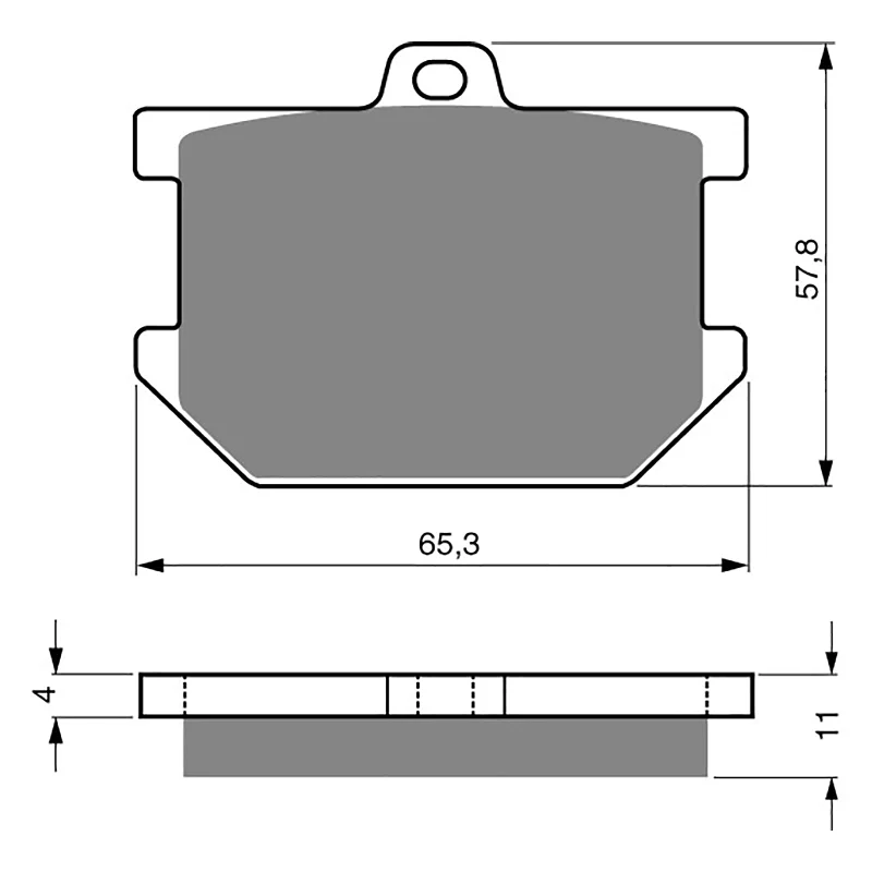 Storm-proof bike pants-GOLDfren Brake Pads - S3 Sintered Sports (PBPH05)