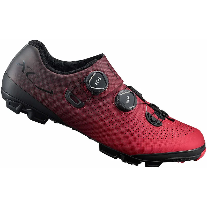 Rugged shoe covers-Scarpe Shimano XC701 - Rosso