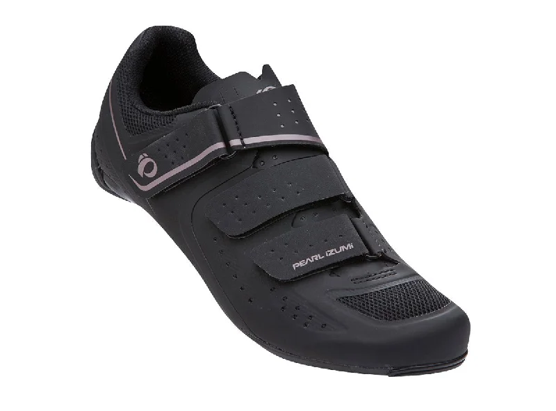 Sun-protective arm sleeves-Pearl Izumi Select v5 Road Shoe - Womens - Black-Black